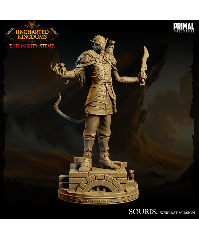 Ratman - Souris - Wererat Version - September 2024 - Uncharted Kingdoms