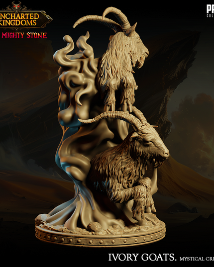 Mystical Animals - Ivory Goats - October 2024 - Uncharted Kingdoms