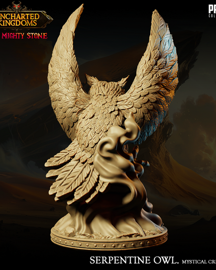 Mystical Animals - Serpentine Owl - October 2024 - Uncharted Kingdoms