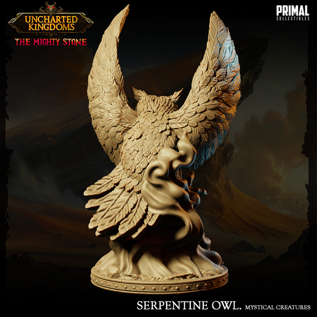 Mystical Animals - Serpentine Owl - October 2024 - Uncharted Kingdoms