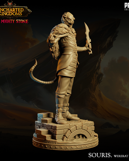 Ratman - Souris - Wererat Version - September 2024 - Uncharted Kingdoms