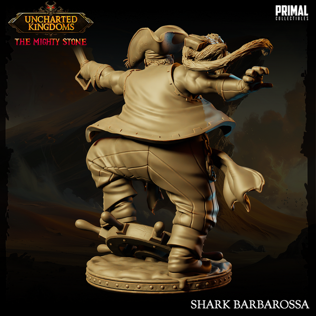 Evil Captain - Shark Barbarossa - October 2024 - Uncharted Kingdoms