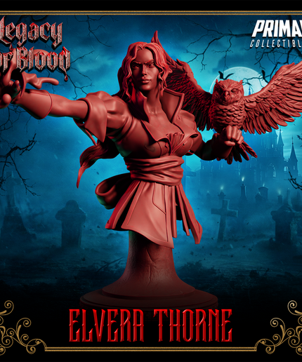 Wizard - Elvera Thorne - Bust - June 2025 - Legacy of Blood