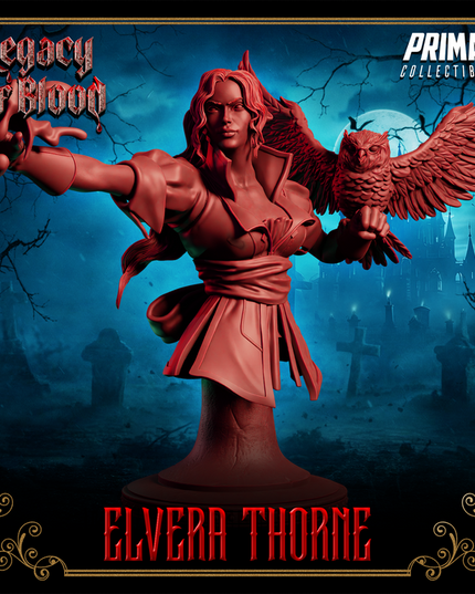 Wizard - Elvera Thorne - Bust - June 2025 - Legacy of Blood