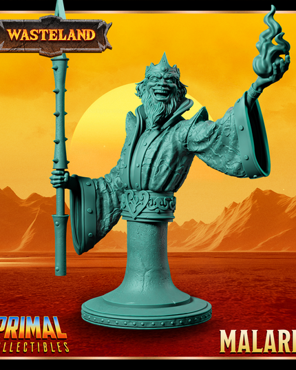 Sorcerer King - Malark - Bust - December 2024 - Wasteland