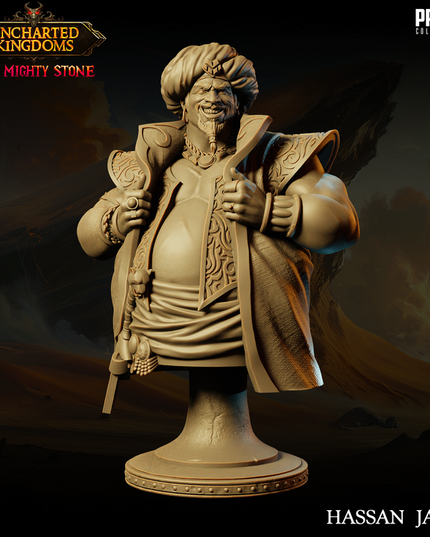 Crime Lord - Hassan Jafar - Bust - October 2024 - Uncharted Kingdoms