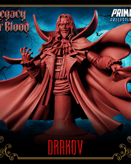 Vampire Lord - Drakov Dracula - Bust - May 2025 - Legacy of Blood