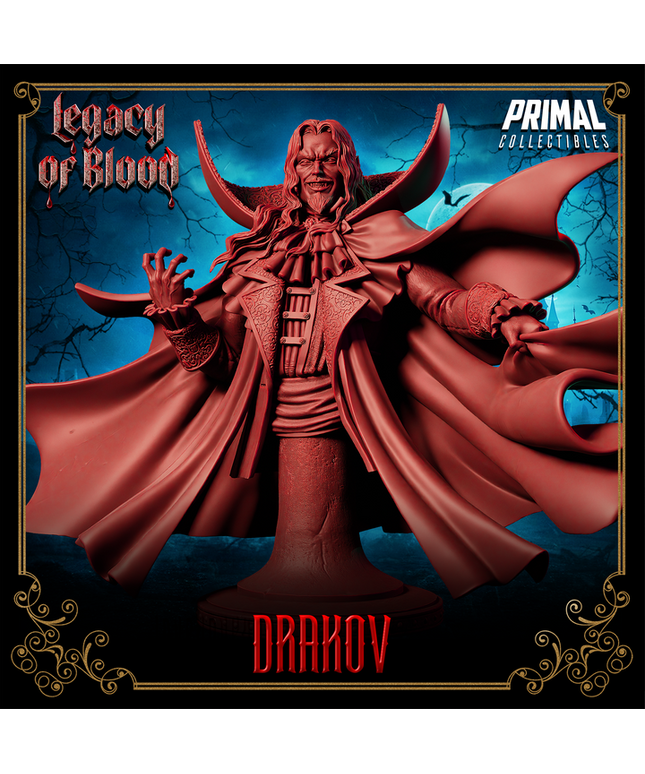 Vampire Lord - Drakov Dracula - Bust - May 2025 - Legacy of Blood