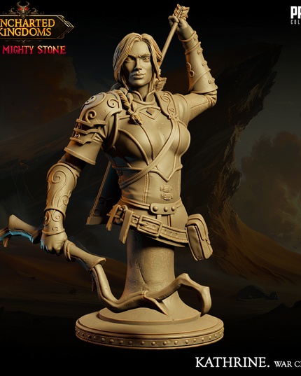 Fighter - Kathrine Bromm - War Clothes - Bust - September 2024 - Uncharted Kingdoms