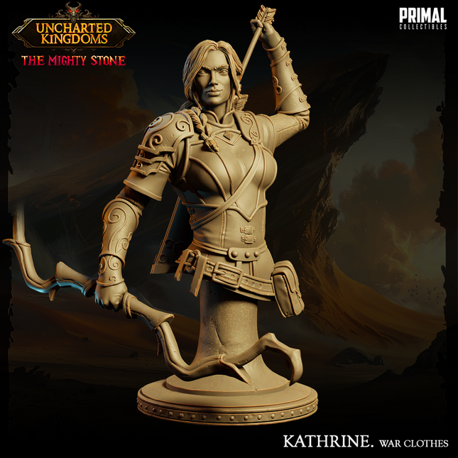 Fighter - Kathrine Bromm - War Clothes - Bust - September 2024 - Uncharted Kingdoms
