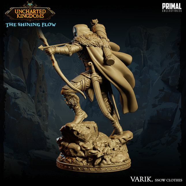 Dark Elf - Varik Dun´Ate - Snow Clothes - July 2024 - Uncharted Kingdoms