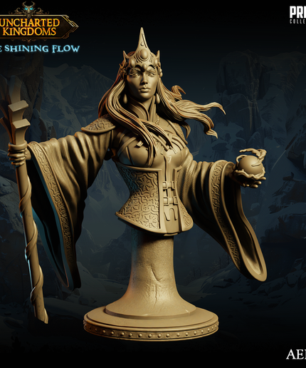 Mage Queen - Aella - Bust - July 2024 - Uncharted Kingdoms