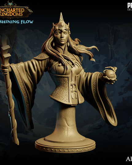 Mage Queen - Aella - Bust - July 2024 - Uncharted Kingdoms