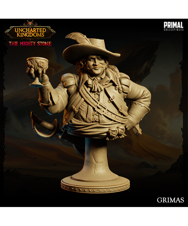 Moneylender - Grimas- Bust - October 2024 - Uncharted Kingdoms