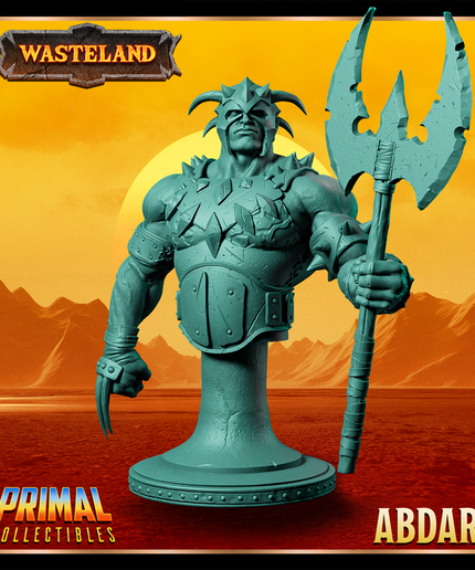 Warrior - Abdar - Bust - January 2025 - Wasteland