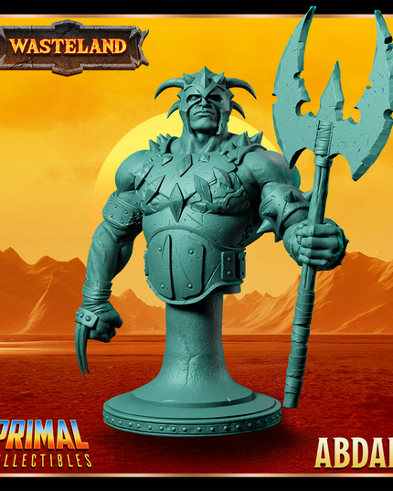 Warrior - Abdar - Bust - January 2025 - Wasteland