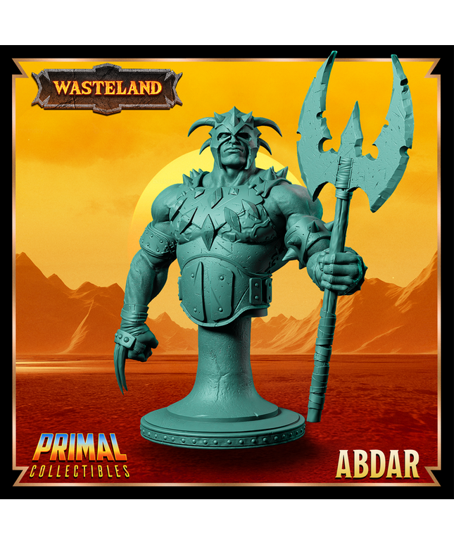 Warrior - Abdar - Bust - January 2025 - Wasteland