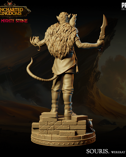 Ratman - Souris - Wererat Version - September 2024 - Uncharted Kingdoms
