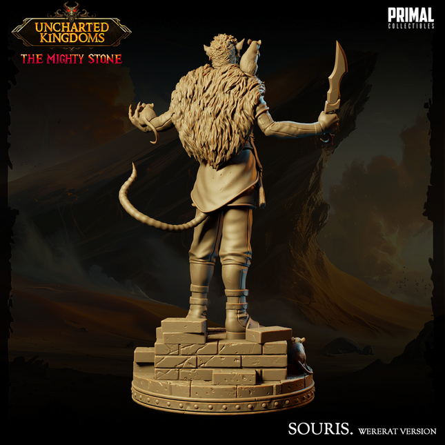Ratman - Souris - Wererat Version - September 2024 - Uncharted Kingdoms