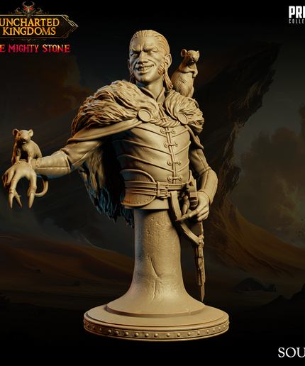 Ratman soldier - Souris - Bust - August 2024 - Uncharted Kingdoms
