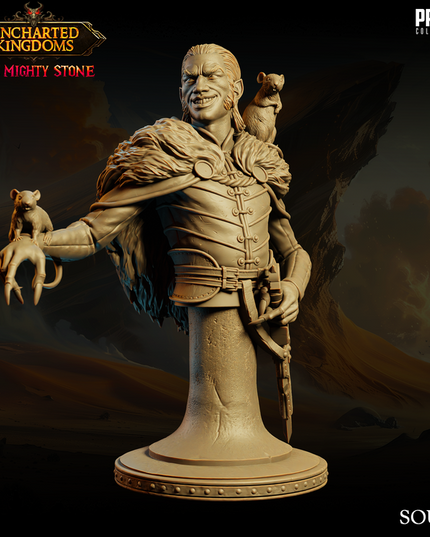 Ratman soldier - Souris - Bust - August 2024 - Uncharted Kingdoms