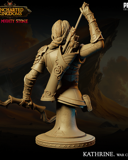 Fighter - Kathrine Bromm - War Clothes - Bust - September 2024 - Uncharted Kingdoms