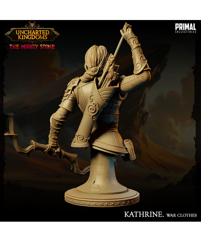 Fighter - Kathrine Bromm - War Clothes - Bust - September 2024 - Uncharted Kingdoms