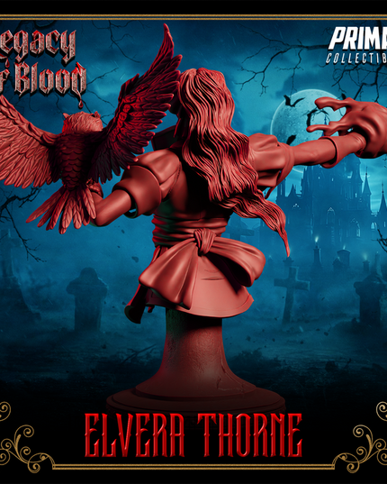 Wizard - Elvera Thorne - Bust - June 2025 - Legacy of Blood