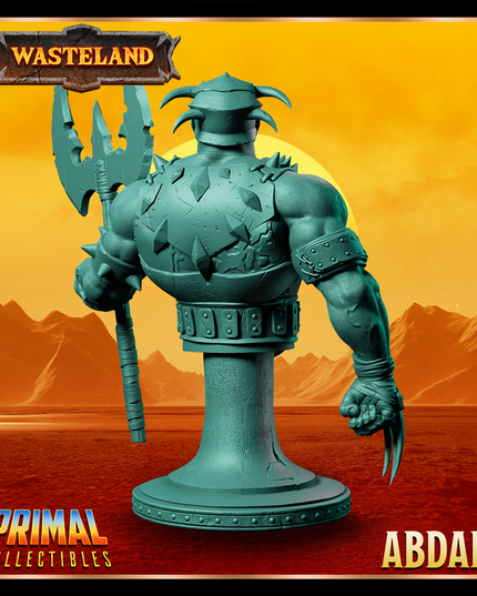 Warrior - Abdar - Bust - January 2025 - Wasteland