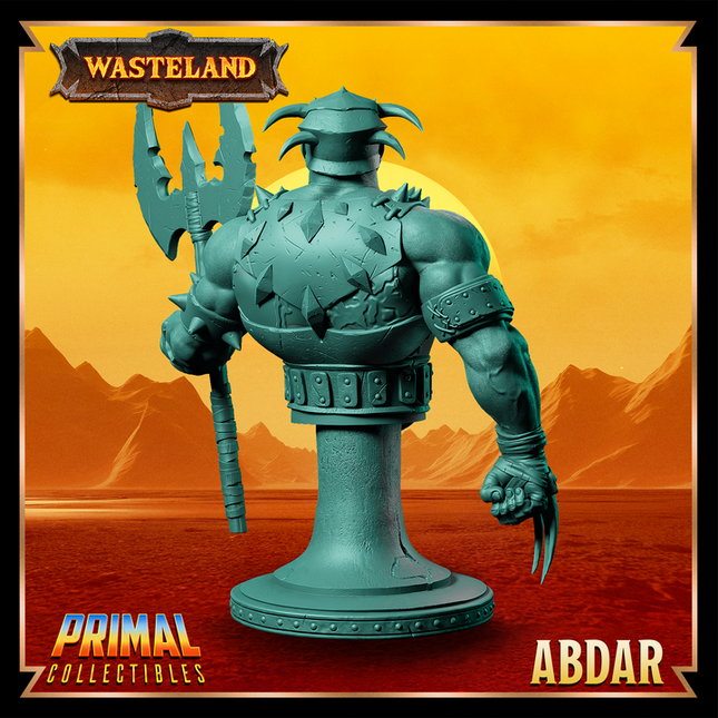 Warrior - Abdar - Bust - January 2025 - Wasteland