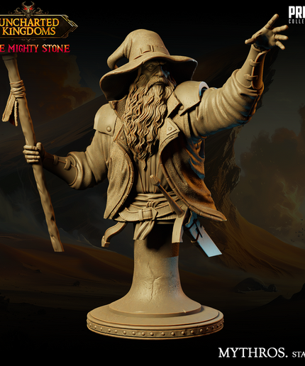 Wizard - Mythros Starfire - Bust - September 2024 - Uncharted Kingdoms