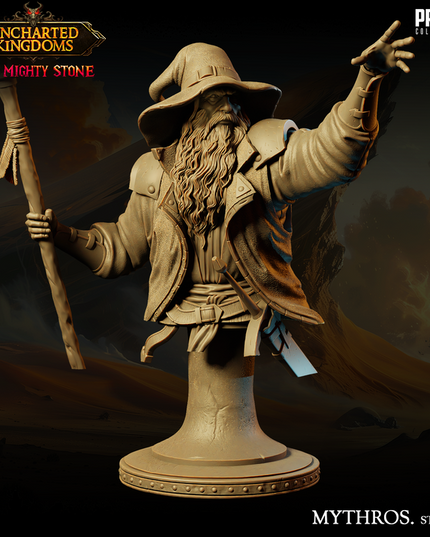 Wizard - Mythros Starfire - Bust - September 2024 - Uncharted Kingdoms
