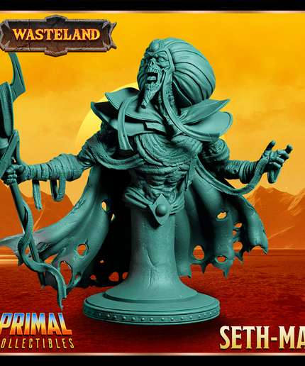Sorcerer King - Seth Ma - Bust - February 2025 - Wasteland