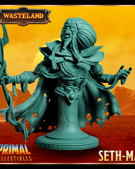 Sorcerer King - Seth Ma - Bust - February 2025 - Wasteland