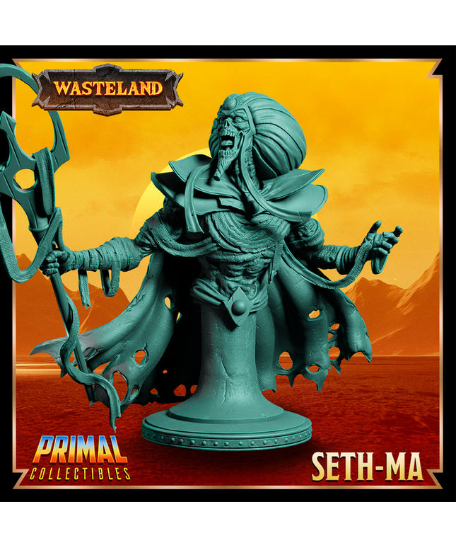 Sorcerer King - Seth Ma - Bust - February 2025 - Wasteland