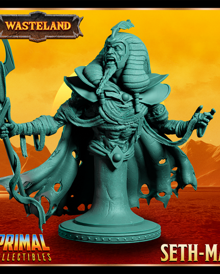 Sorcerer King - Seth Ma - Bust - February 2025 - Wasteland