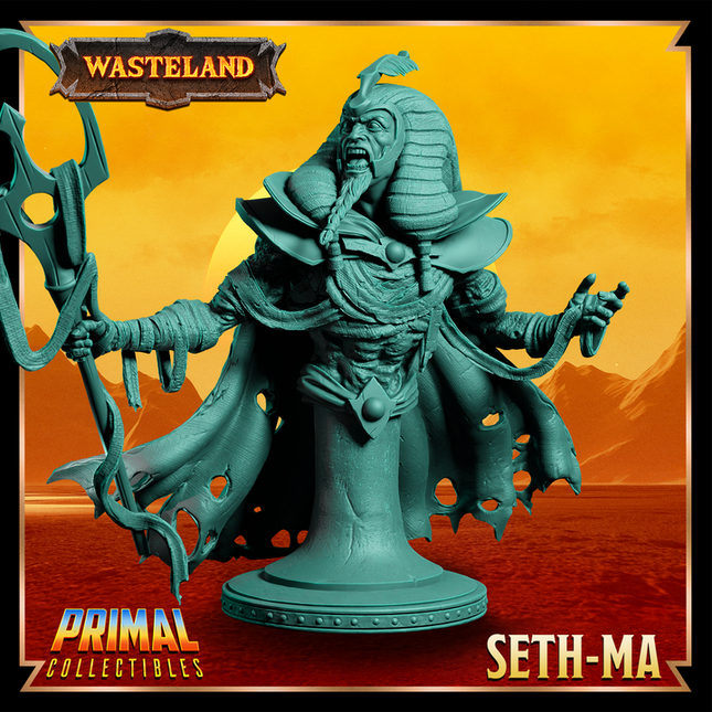 Sorcerer King - Seth Ma - Bust - February 2025 - Wasteland
