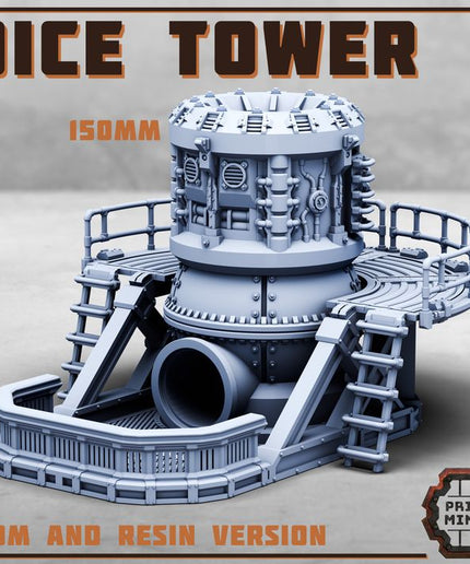 Industrial Dice Tower