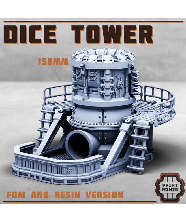 Industrial Dice Tower
