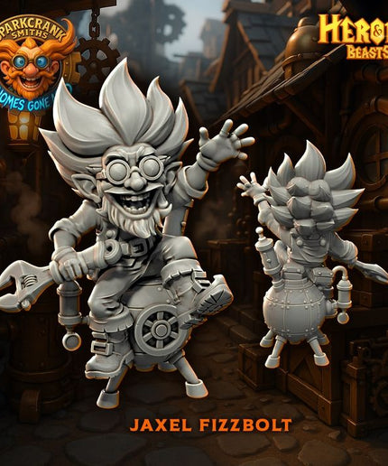 Sparkcrank Smiths- Gnome tinkereres / Jaxel Fizzbolt