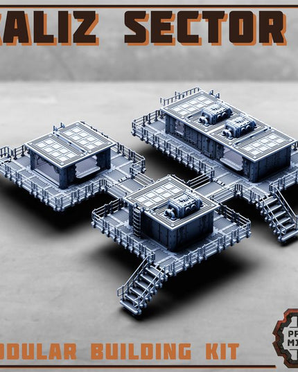 Kaliz Sector - Stilt Houses Kit