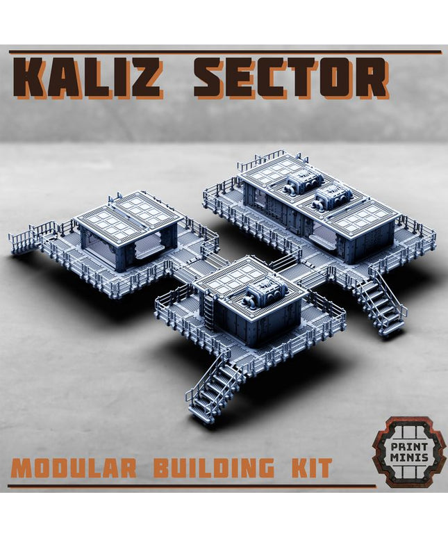 Kaliz Sector - Stilt Houses Kit