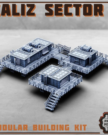 Kaliz Sector - Stilt Houses Kit