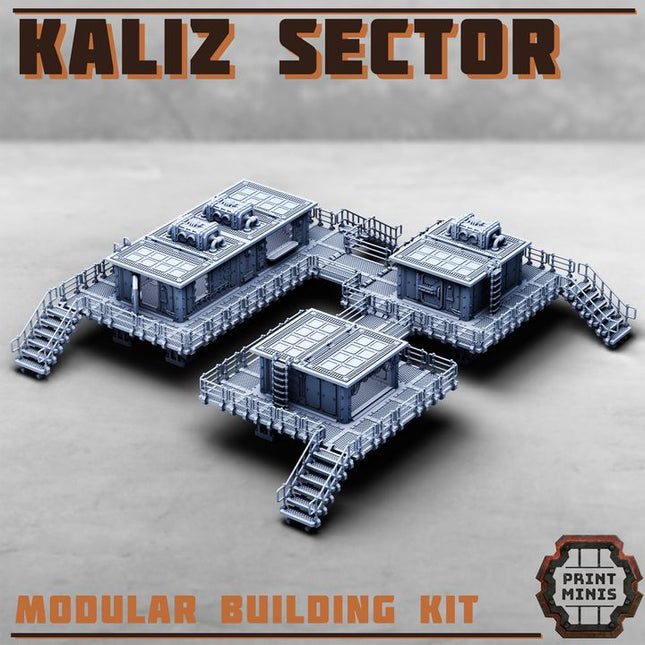 Kaliz Sector - Stilt Houses Kit