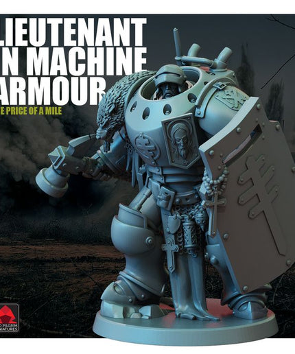 Lieutenant in Machine Armour MINIATURE