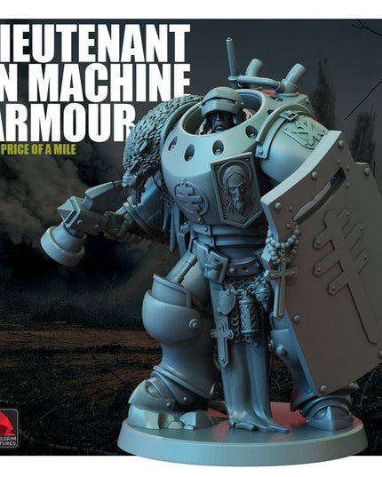 Lieutenant in Machine Armour MINIATURE