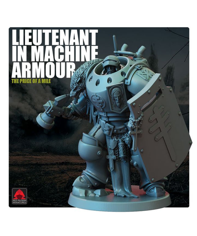 Lieutenant in Machine Armour MINIATURE