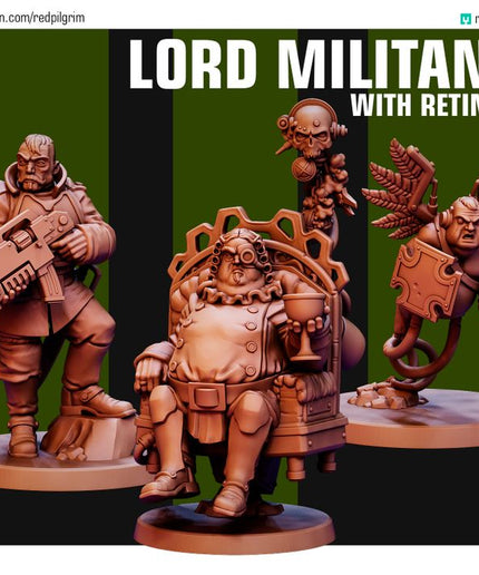 Lord-Militant X3 MINIATURES
