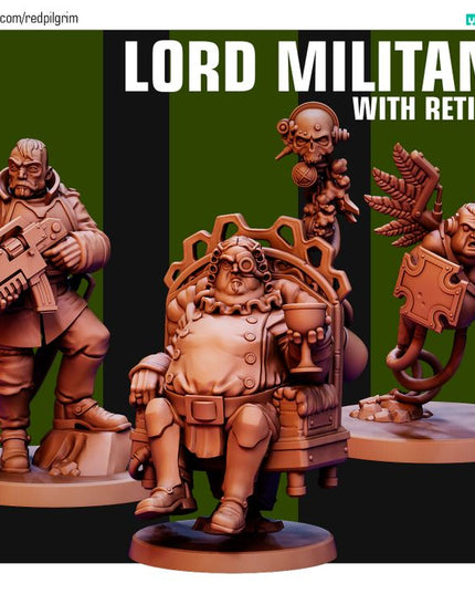 Lord-Militant X3 MINIATURES