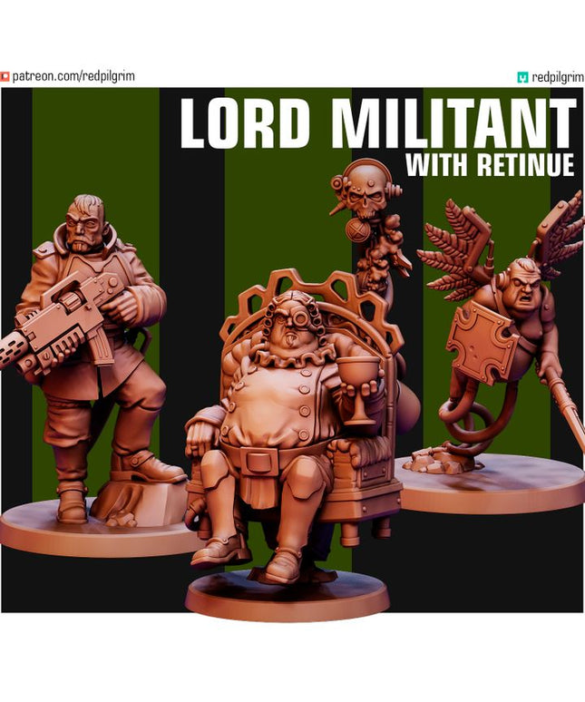 Lord-Militant X3 MINIATURES